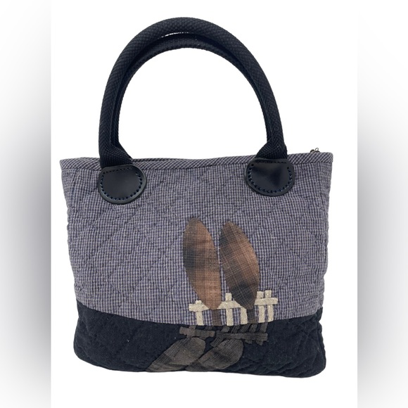 New Handmade Satchel Bag Purse Quilted new - Picture 3 of 12